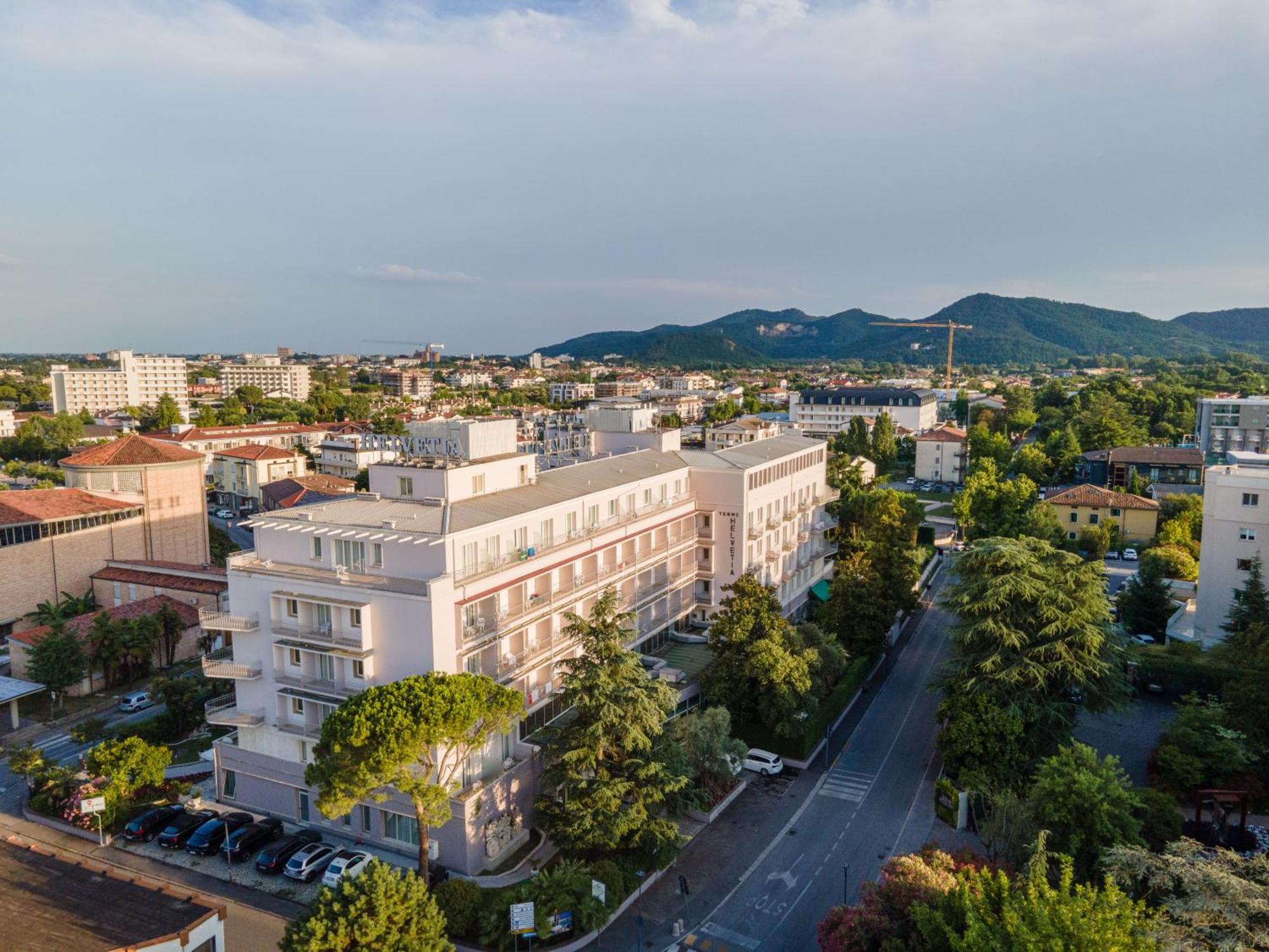Hotel Terme Helvetia Abano Terme Exterior foto